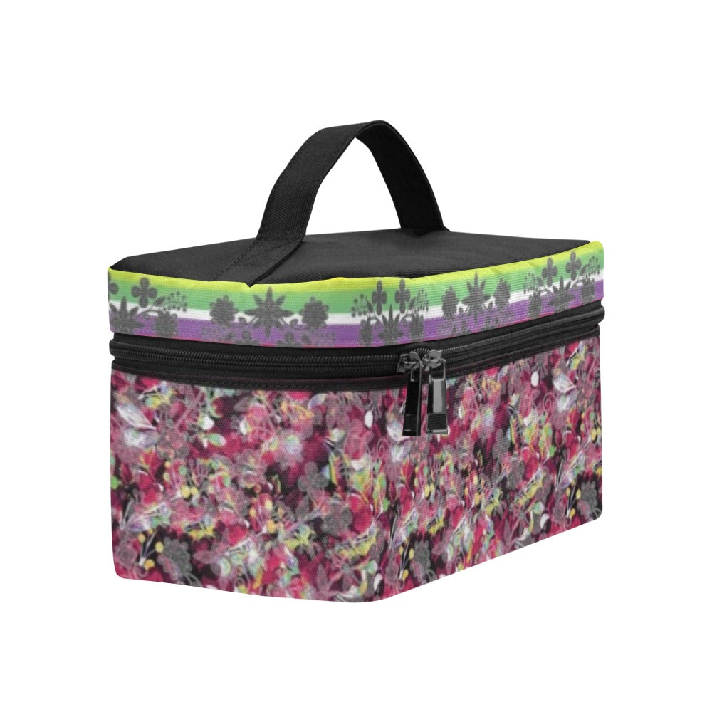Culture in Nature Maroon Cosmetic Bag