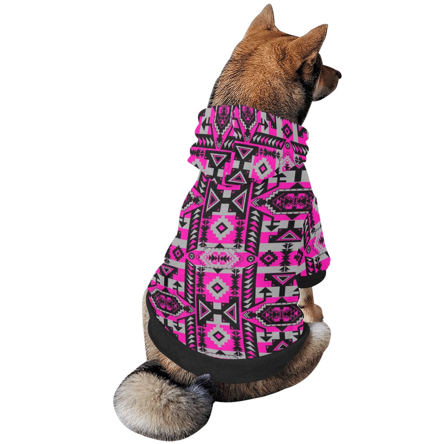Chiefs Mountain Stunning Sunset Pet Dog Hoodie