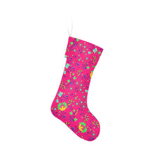 Load image into Gallery viewer, Fleur Indigine Rouge Christmas Stocking
