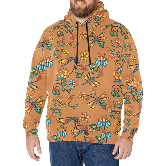 Dragon Lily Sierra Men's Long Sleeve Fleece Hoodie