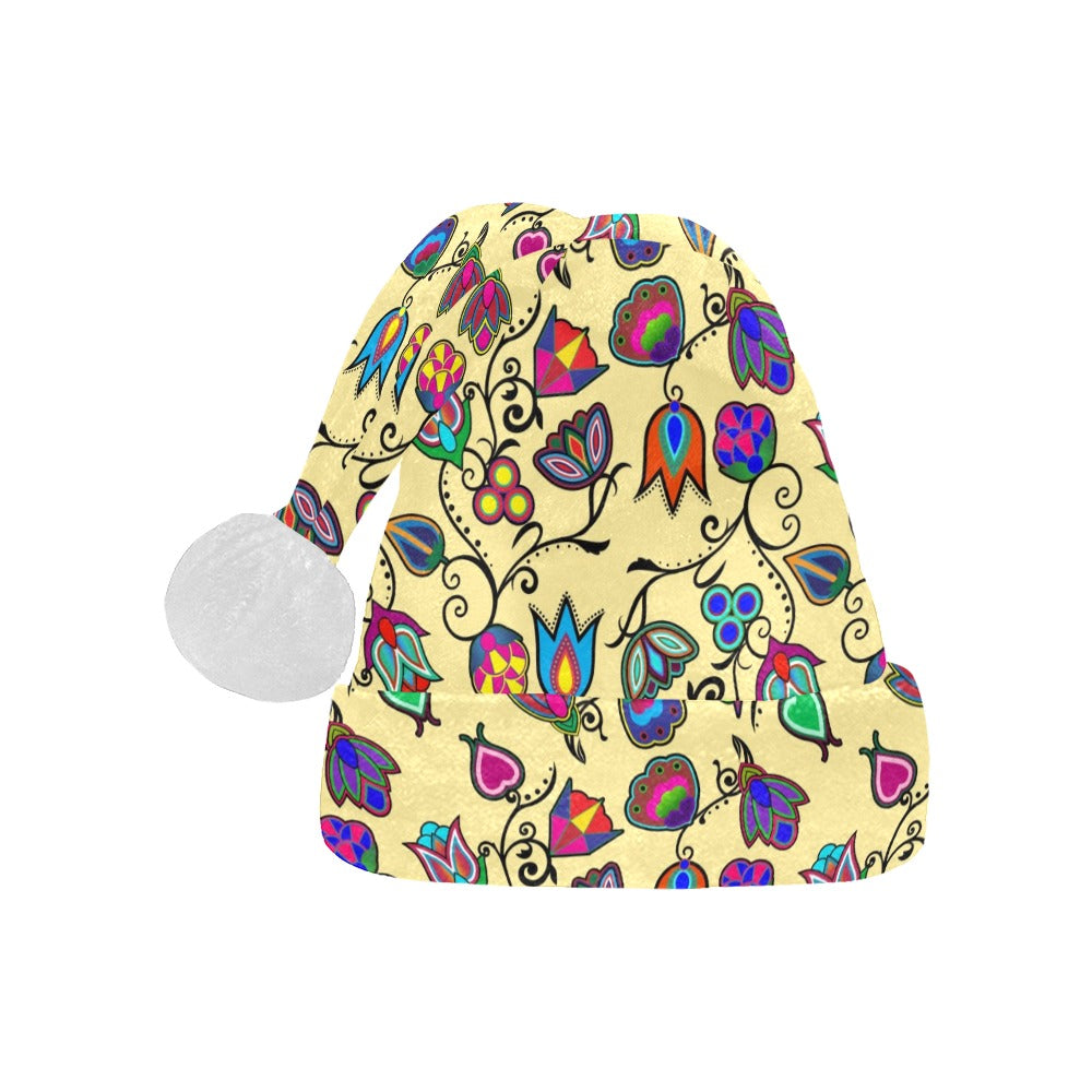 Indigenous Paisley Vanilla Santa Hat