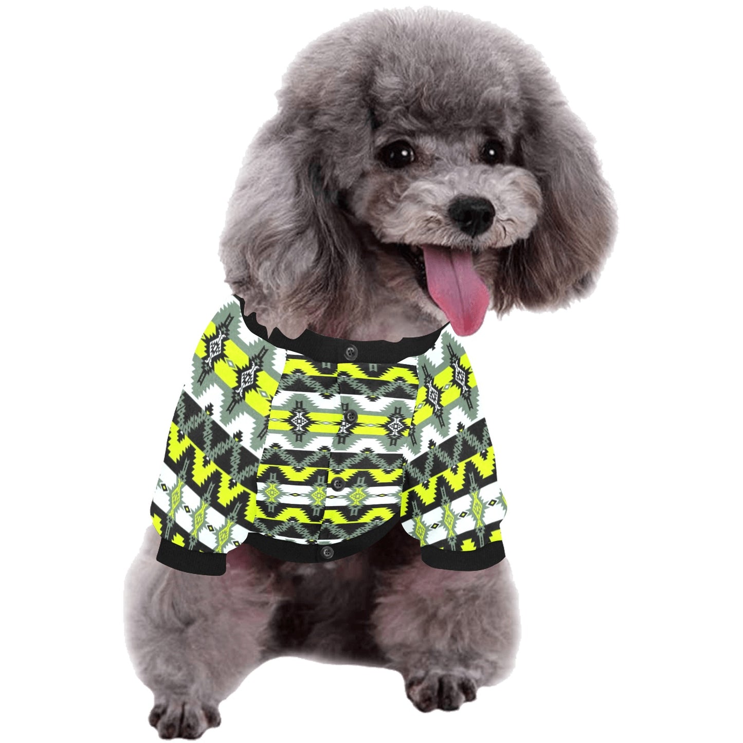 Two Spirit Medicine Pet Dog Round Neck Shirt