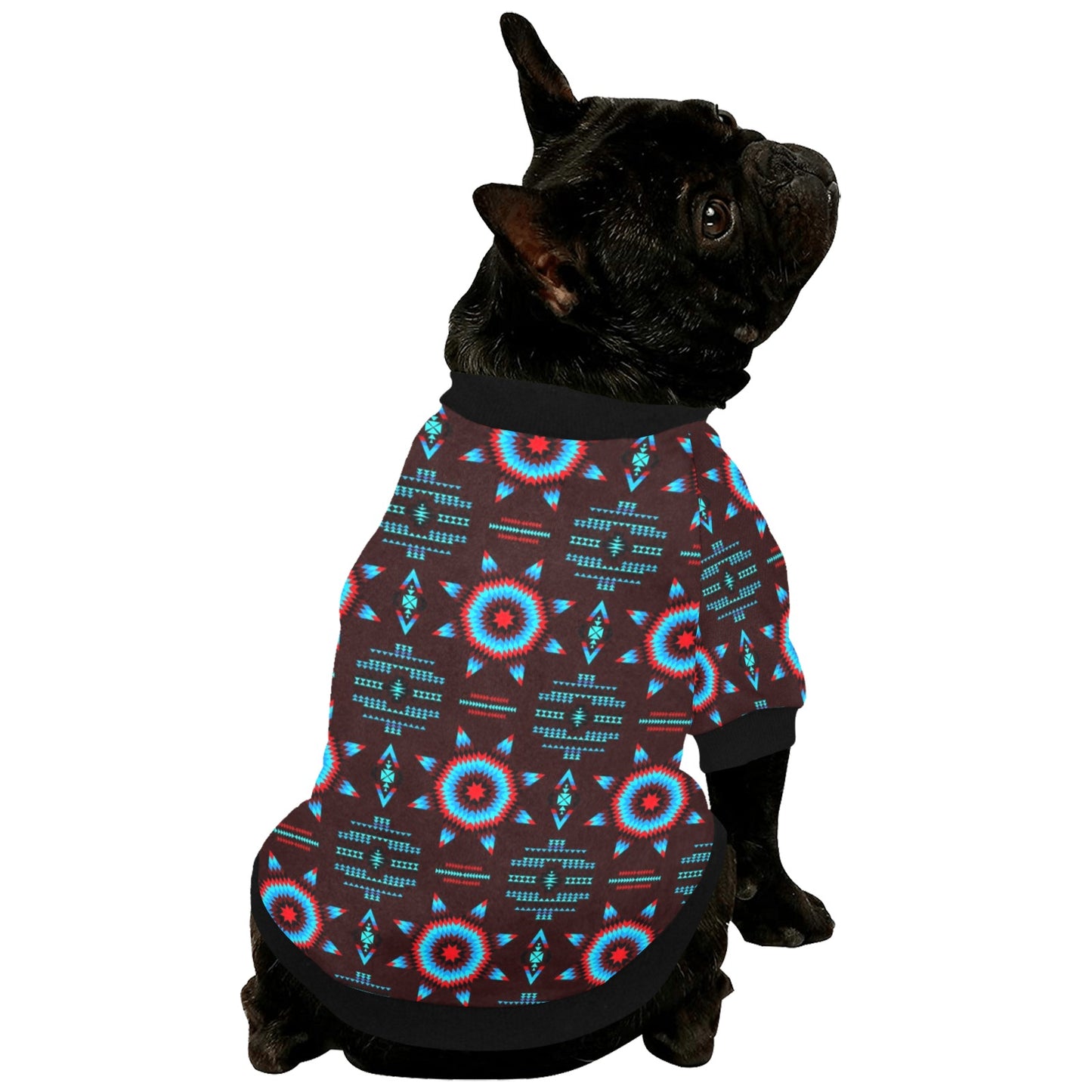 Rising Star Corn Moon Pet Dog Round Neck Shirt