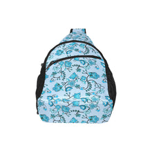 Load image into Gallery viewer, Blue Floral Amour Chest Bag
