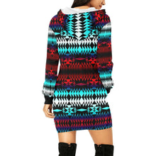 Load image into Gallery viewer, In Between Two Worlds Hoodie Dress
