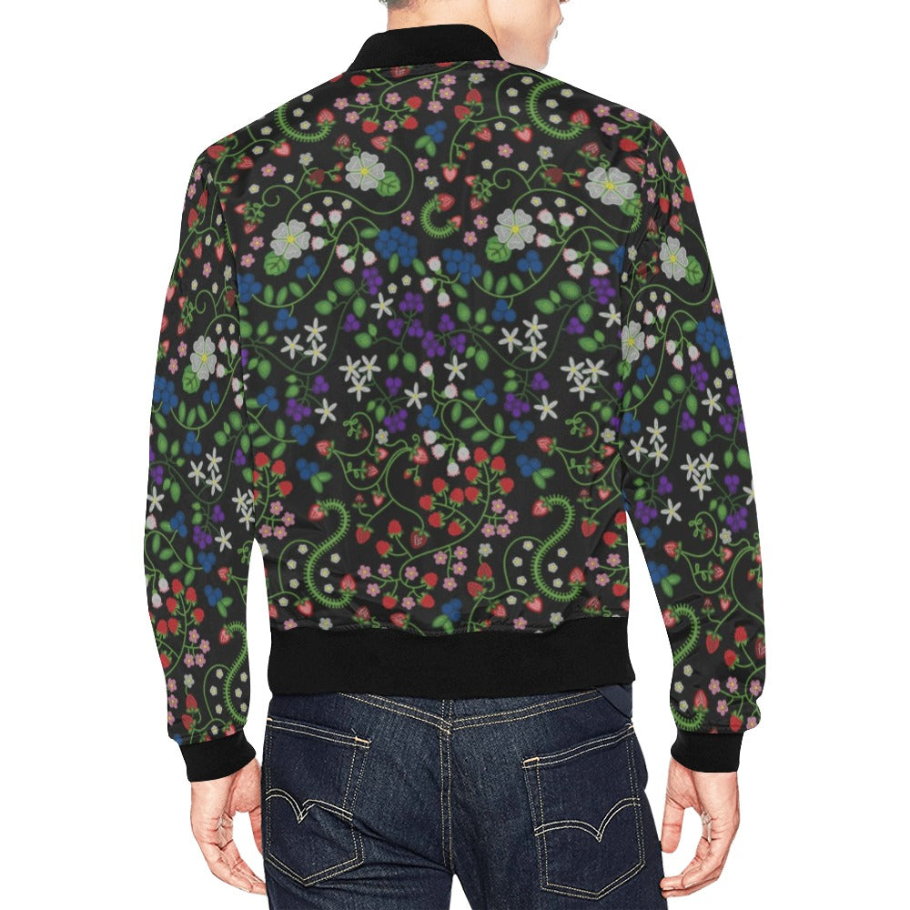 Grandmother Stories Midnight Bomber Jacket for Men