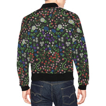 Load image into Gallery viewer, Grandmother Stories Midnight Bomber Jacket for Men
