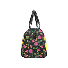 Load image into Gallery viewer, Floral Bearpaw Pink and Yellow New Waterproof Travel Bag/Small
