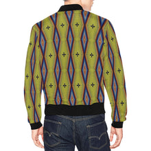 Load image into Gallery viewer, Diamond in the Bluff Yellow Bomber Jacket for Men
