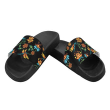 Load image into Gallery viewer, Dragon Lily Noir Women&#39;s Slide Sandals
