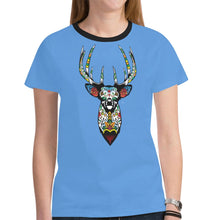 Load image into Gallery viewer, Elk Spirit Guide (Blue) New T-shirt for Women
