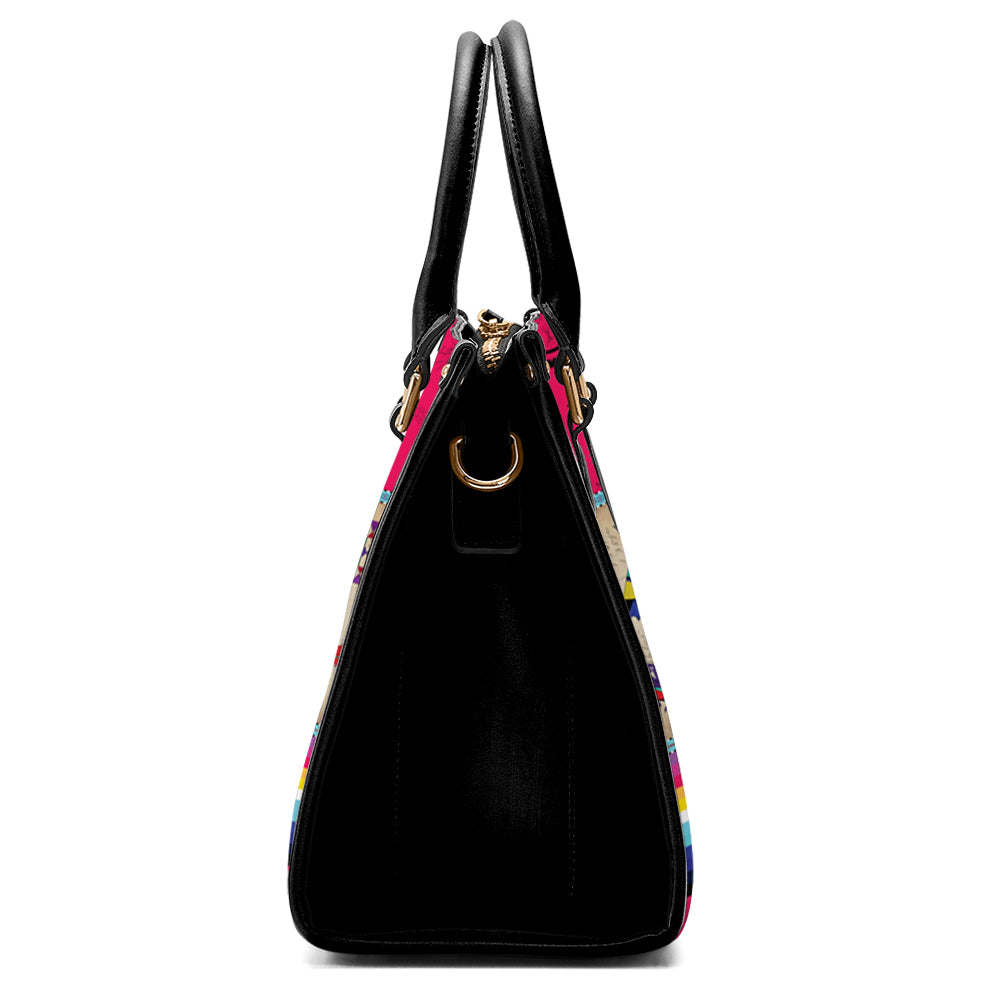 Bear Ledger Berry Convertible Handbag