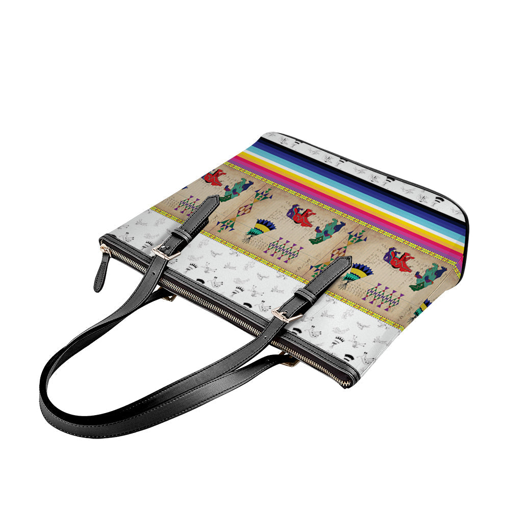 Bear Ledger White Clay Tote