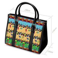 Load image into Gallery viewer, Bear Medicine Convertible Hand or Shoulder Bag
