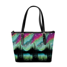 Load image into Gallery viewer, Aurora Medicine Animals 2 Large Tote Shoulder Bag
