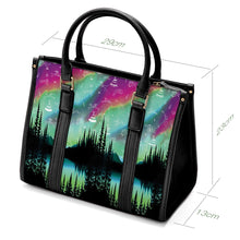 Load image into Gallery viewer, Aurora Medicine Animals 2 Convertible Hand or Shoulder Bag
