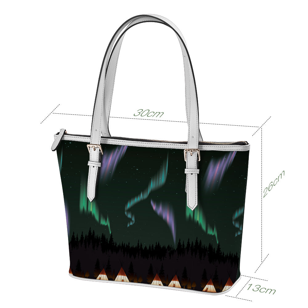 Dancing Skies Large Tote Shoulder Bag