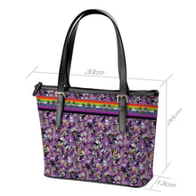 Load image into Gallery viewer, Culture in Nature Purple Large Tote Shoulder Bag
