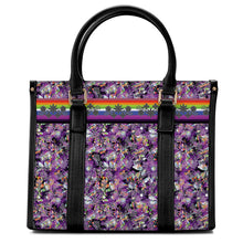 Load image into Gallery viewer, Culture in Nature Purple Convertible Hand or Shoulder Bag
