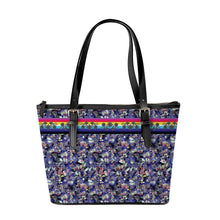 Load image into Gallery viewer, Culture in Nature Blue Large Tote Shoulder Bag
