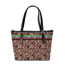 Load image into Gallery viewer, Culture in Nature Orange Large Tote Shoulder Bag
