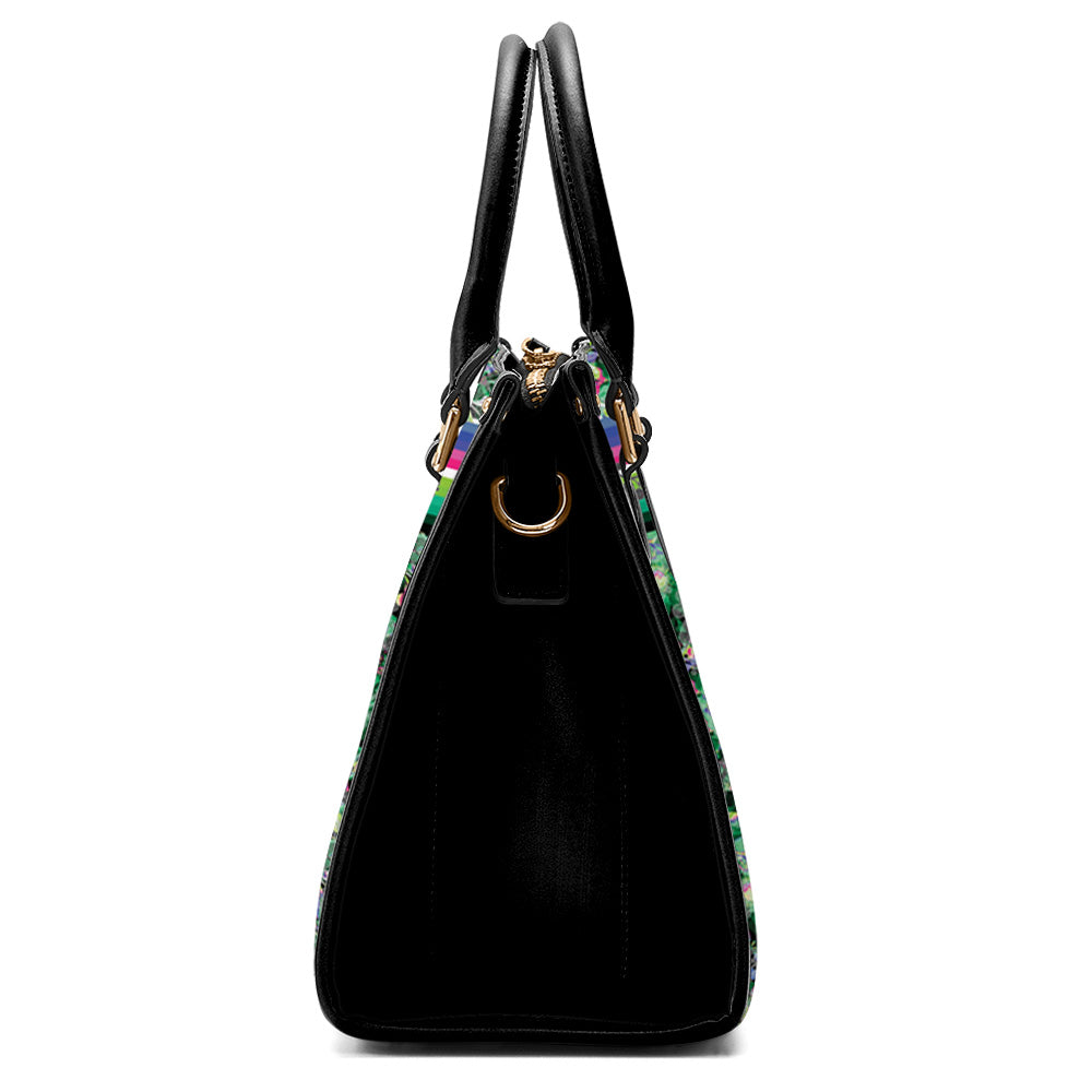 Culture in Nature Green Convertible Handbag
