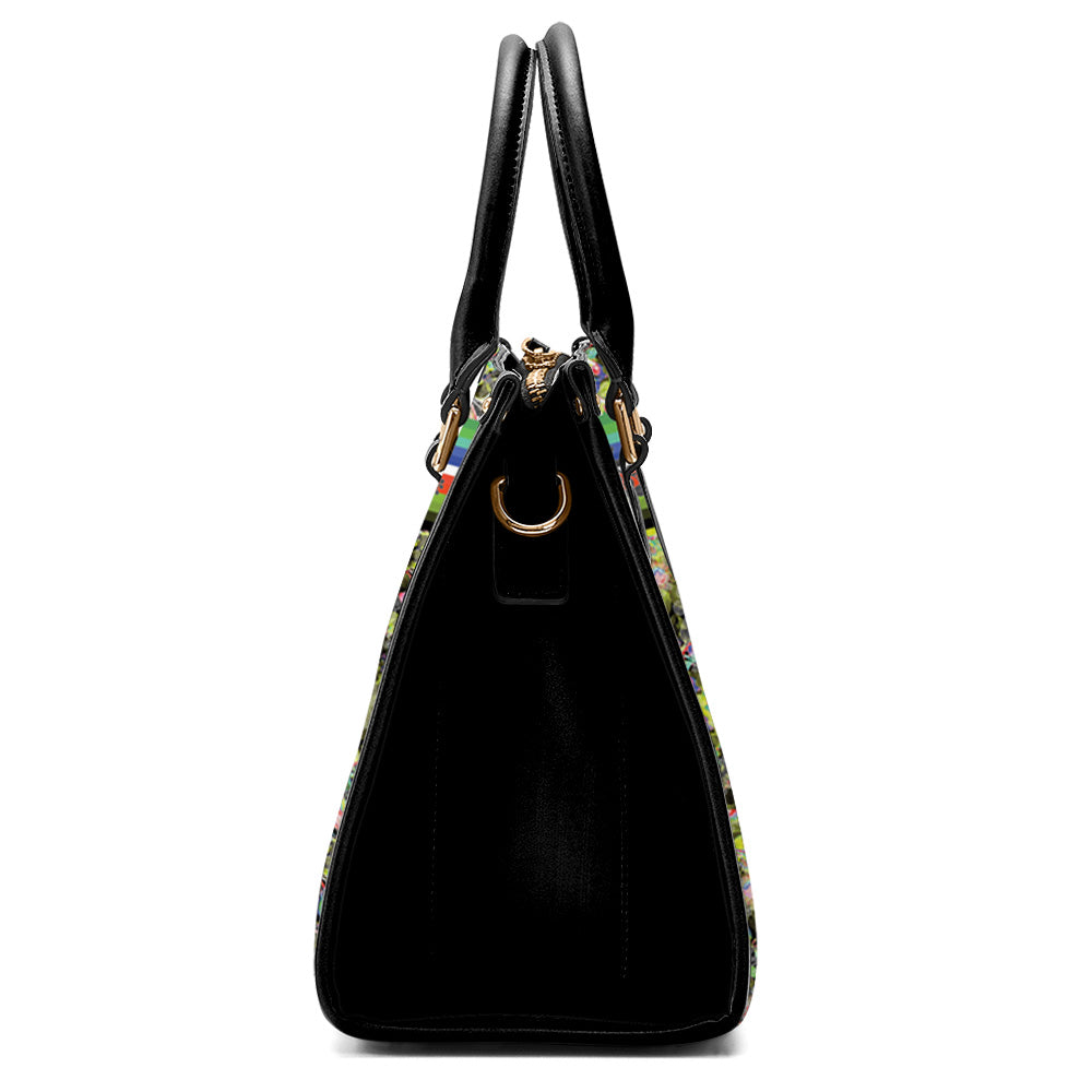 Culture in Nature Green Leaf Convertible Handbag