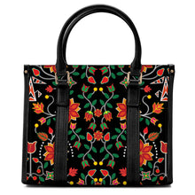 Load image into Gallery viewer, Floral Beadwork Six Bands Convertible Hand or Shoulder Bag
