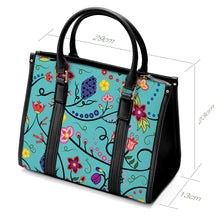Load image into Gallery viewer, Fresh Fleur Sky Convertible Hand or Shoulder Bag
