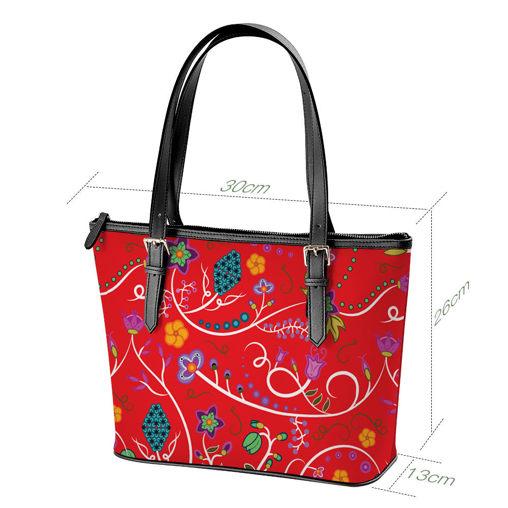 Fresh Fleur Fire Large Tote Shoulder Bag