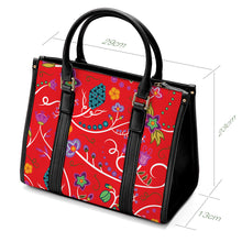 Load image into Gallery viewer, Fresh Fleur Fire Convertible Hand or Shoulder Bag
