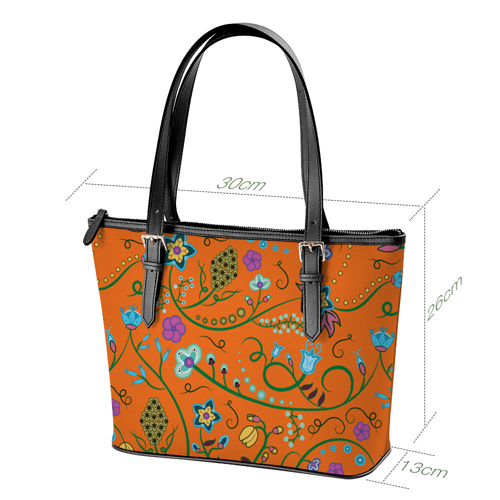 Fresh Fleur Carrot Large Tote Shoulder Bag