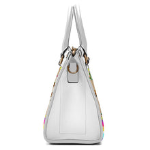 Load image into Gallery viewer, Ledger Hunt White Convertible Hand or Shoulder Bag
