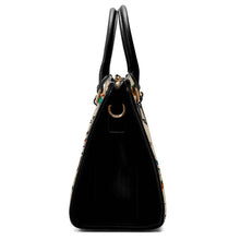 Load image into Gallery viewer, The Hunt Black Convertible Hand or Shoulder Bag
