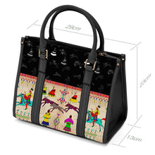 Load image into Gallery viewer, Ledger Village Midnight Convertible Hand or Shoulder Bag
