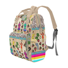 Load image into Gallery viewer, Love Stories Multi-Function Diaper Backpack/Diaper Bag
