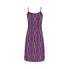 Load image into Gallery viewer, Diamond in the Bluff Purple Alcestis Slip Dress
