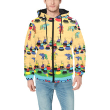 Load image into Gallery viewer, Bear Medicine Men&#39;s Padded Hooded Jacket
