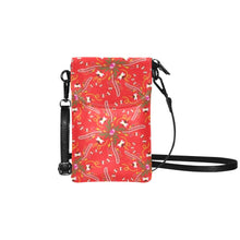 Load image into Gallery viewer, Willow Bee Cardinal Small Cell Phone Purse
