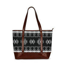 Load image into Gallery viewer, Sacred Trust Black Tote Handbag
