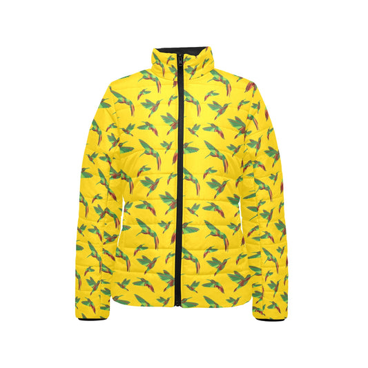 Red Swift Yellow Stand Collar Jacket