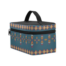 Load image into Gallery viewer, Four Directions Lodges Ocean Cosmetic Bag
