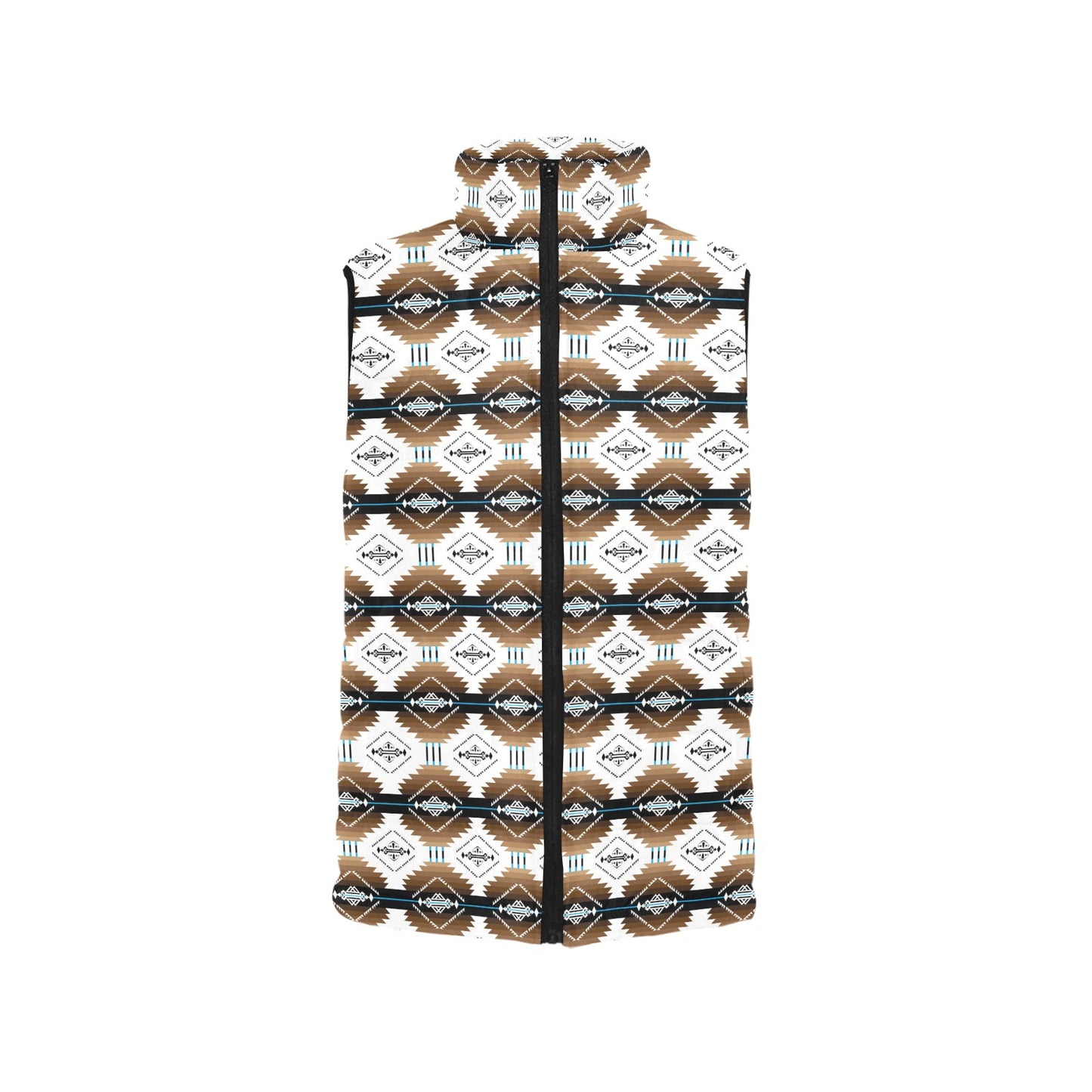 Cofitichequi White Women's Padded Vest Jacket