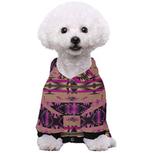 Load image into Gallery viewer, Between the Mountains Berry Pet Dog Hoodie
