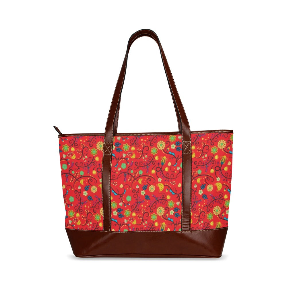 Nipin Blossom Fire Tote Handbag