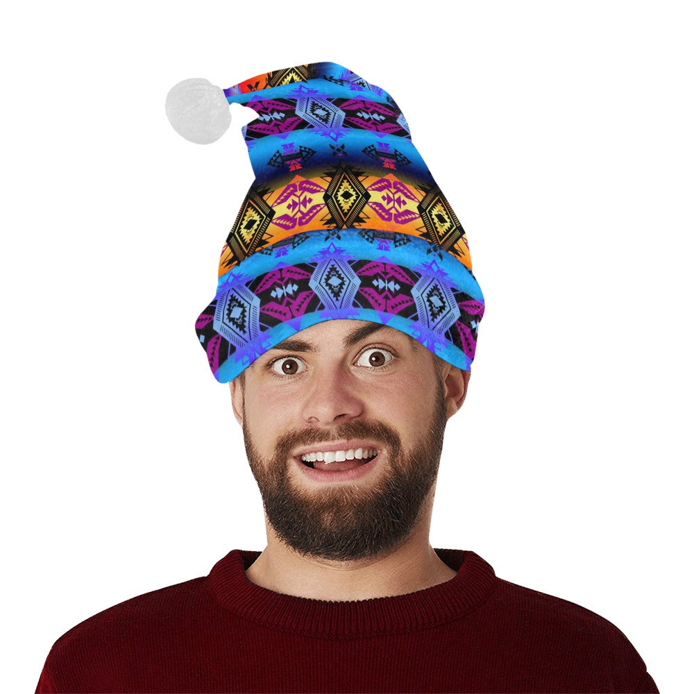 Sovereign Nation Sunset Santa Hat