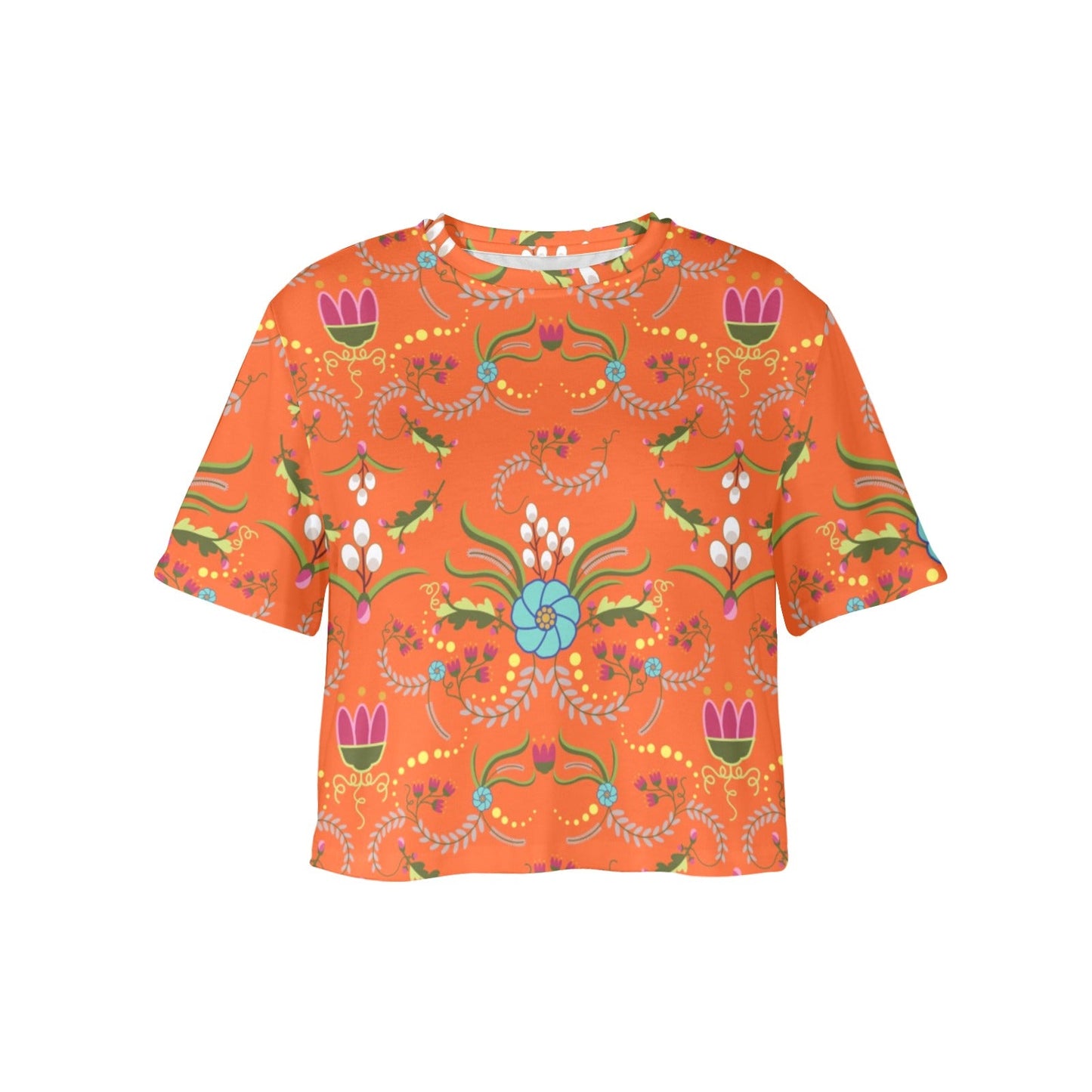First Bloom Carrot Crop Top
