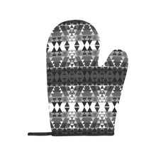 Load image into Gallery viewer, Writing on Stone Black and White Oven Mitt &amp; Pot Holder
