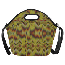 Load image into Gallery viewer, Fire Feather Yellow Neoprene Lunch Bag/Large
