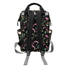 Load image into Gallery viewer, Swift Noir Multi-Function Diaper Backpack/Diaper Bag
